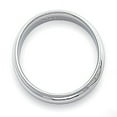 thumbnail image 2 of Platinum Solid Polished 4mm Comfort-Fit Milgrain Size 11 Wedding Band Ring -  Jewelry Gift for Mom, 2 of 3
