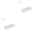 thumbnail image 2 of Billuyoard Ganchos de baño Recableght, perchero de pared autoadhesivo, estante adhesivo de plástico sin rastro para estante de cocina, estante de pegatinas 2 piezas 2piezas Billuyoard CBP259581, 2 of 6
