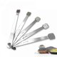 thumbnail image 1 of Mini Measuring Spoons Set - 1/3, 1/4, 3/16, 1/8, 1/16 Tsp for Baking Dry & Liquid Ingredients, 1 of 5