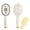 White, variant on Electric Spray Air Cushion Massage Comb with Red Light Therapy for Scalp Wellness Anti Frizz Detangling Misting Hair Brush for Women Dry Damaged Hair