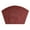 Red, variant on Fan-Shaped Placemats for Dining Table Durable Heat Resistant Washable Place Mat for Round Table Wedge Shaped Placemats