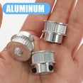 thumbnail image 4 of 3pcs Idler Pulley 30 Teeth Timing Belt Idler Pulley Synchronous Wheel Pulley, 4 of 8