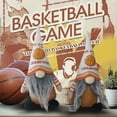 thumbnail image 4 of Basketball Gnomes,Sport Decoration Stuffed Gnomes Basketball Gnome Plush for Home Kitchen Bedroom Festival Wedding Xmas Party Decor, 4 of 5