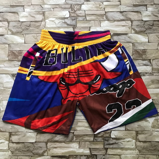 Los Angeles Lakers Retro Shorts With Pocket Embroidery