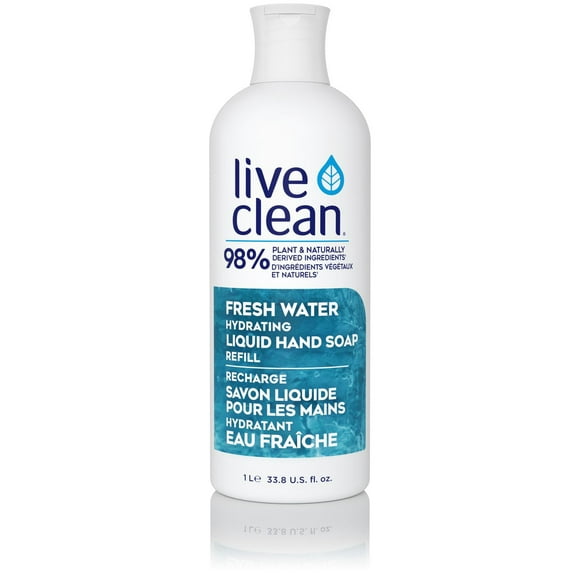 Live Clean Fresh Water Hydrating Liquid Hand Soap