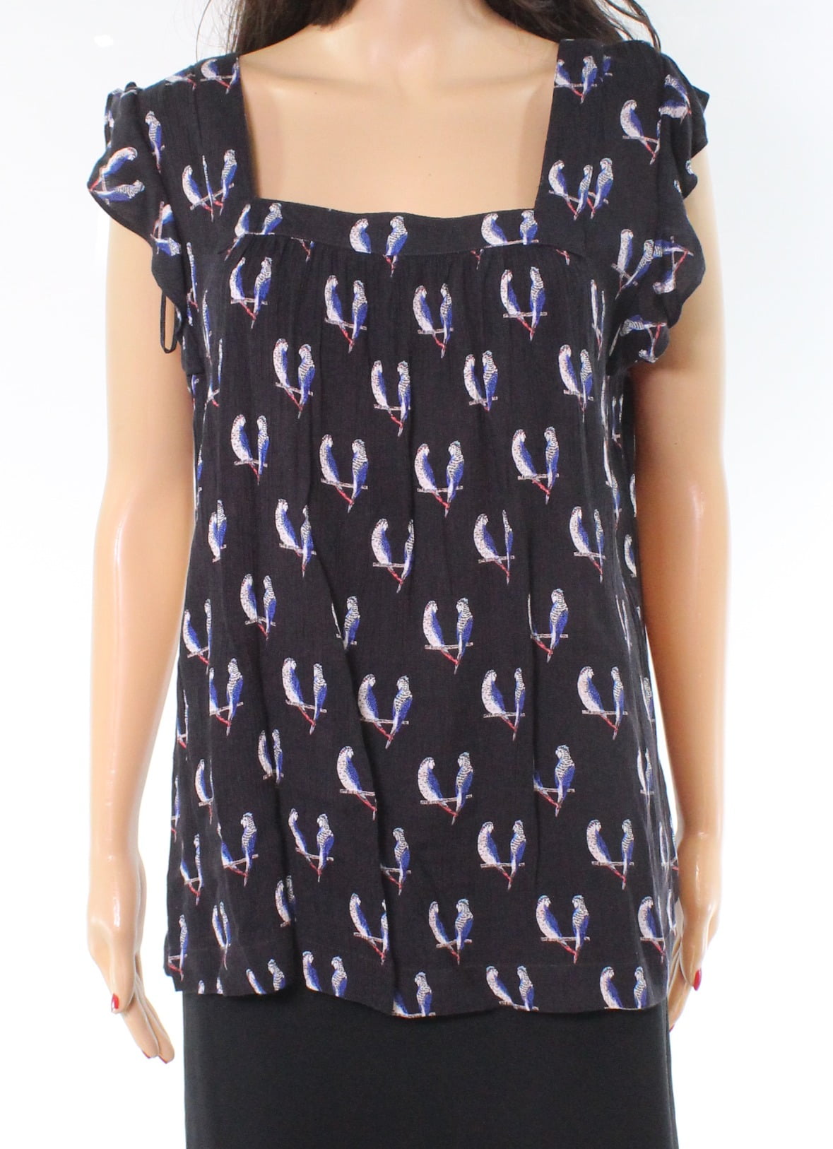 Fat Face Tops & Blouses Womens Piper Tank Top Parakeet FrillSleeve