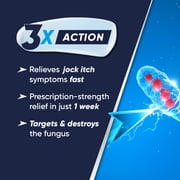 Lamisil Jock Itch Spray, 1 Week Antifungal Treatment, Prescription Strength Terbinafine, 4.2 oz