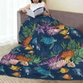 thumbnail image 6 of Sikiie Undersea Animals Ultra-Soft Micro flannel Blanket Luxury All Seasons Warm Blanket for Bedding Sofa and Travel (4 sizes)-50"x40", 6 of 7