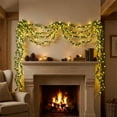 thumbnail image 5 of Artificial Leaf String Lights Battery Operated Vine Garland LED Lights for Indoor Outdoor Wedding Party Garden Decor, 5 of 6
