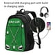 thumbnail image 2 of Fotbe Golf Sport Club Mochila con Estampado y Puerto USB para Hombre y Mujer, Mochila Antirrobo, Mochila de Viaje, Mochila Escolar, Mochila Universitaria, 2 of 7