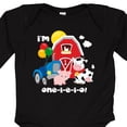 thumbnail image 4 of Inktastic One-i-e-i-o 1st Birthday Boys or Girls Long Sleeve Baby Bodysuit, 4 of 5