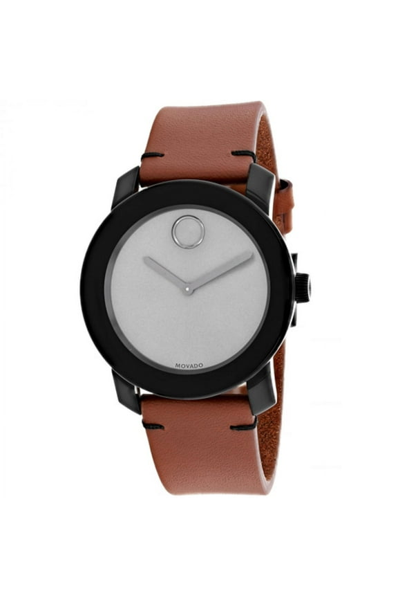 Bold Men's Brown/Black Leather Analog Watch 3600442