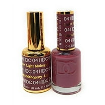 DND - DC Duo Soak off Gel & Matching nail polish, Light Mahogany #DC041