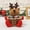 C, variant on Christmas Storage Basket, Santa Claus Snowman Candy Bowl, Santa Claus, Reindeer, Snowman Candy Bowl - Sugar Snack Container for Table & Desk Decorationfor Winter Table Desk Decoration(A)