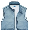 thumbnail image 3 of Purcolt Mens Vests Outerwear Lightweight Quick Dry Sports Golf Vest Thin Sleeveless Jackets with Zipper Pockets for Fishing Hiking Running, 3 of 4