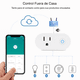 thumbnail image 4 of HAUZA Bluetooth Smart Gateway + Socket - Enchufe más Hub Inteligente (2 en 1) para productos TUYA - App Smart Life - Indispensable para usar Asistentes de Voz y Automatizaciones en productos BLE, 4 of 10