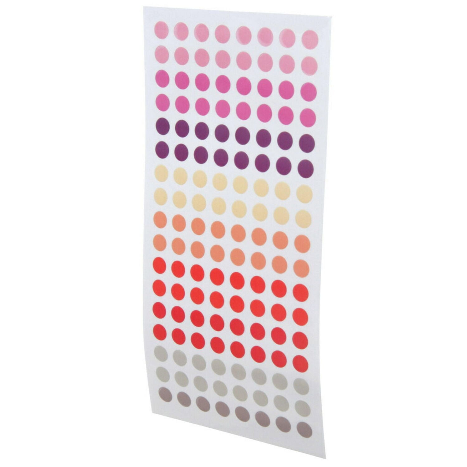 Points collants pour planification Noté par la marque Post-it®, roses et violets, 0,25 x 0,25 po, 408 points/paquet