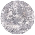 thumbnail image 3 of SAFAVIEH Aston Aphrodite Abstract Area Rug, Light Gray/Gray, 6'7" x 6'7" Round, 3 of 11