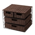 thumbnail image 2 of Caja de almacenamiento de papel Organizador de juguetes Pet Cajón Tipo de cajón Organizador de cajones Bin de almacenamiento para gabinete, 2 of 9