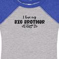 thumbnail image 4 of Inktastic I Love My Big Brother with Hearts Boys or Girls Baby Bodysuit, 4 of 5