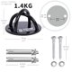 thumbnail image 2 of Soporte de pared y techo POWER GUIDANCE negro (juego de 2), 2 of 7