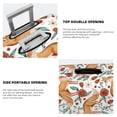 thumbnail image 5 of Daiia Foxes and Floral Harmony Luggage Cover, Thickened Washable Travel Luggage Covers, Elastic Unique Baggage Covers for 18-20 inch Luggage-Medium, 5 of 9