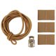 thumbnail image 1 of Correa De Sujeción Elástica Bungee Flag Bungee Elástico Sujetador Correa Shock Cord Lock Accesorio Seguro (Marrón), 1 of 9