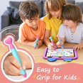 thumbnail image 4 of Bolígrafo para niños para tabletas infantiles Fire hd, 3 piezas con punta de Goma duradera, compatible con tabletas fire, tabletas Fire max, ipad, iphone, 4 of 5