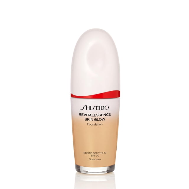 Base de maquillaje Shiseido RevitalEssence Skin Glow SPF 30 340 ml