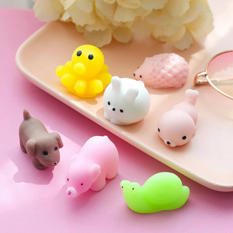 Nestling 32Pièces Kawaii Mochi Squishy Toys - Mini Squishies Soft