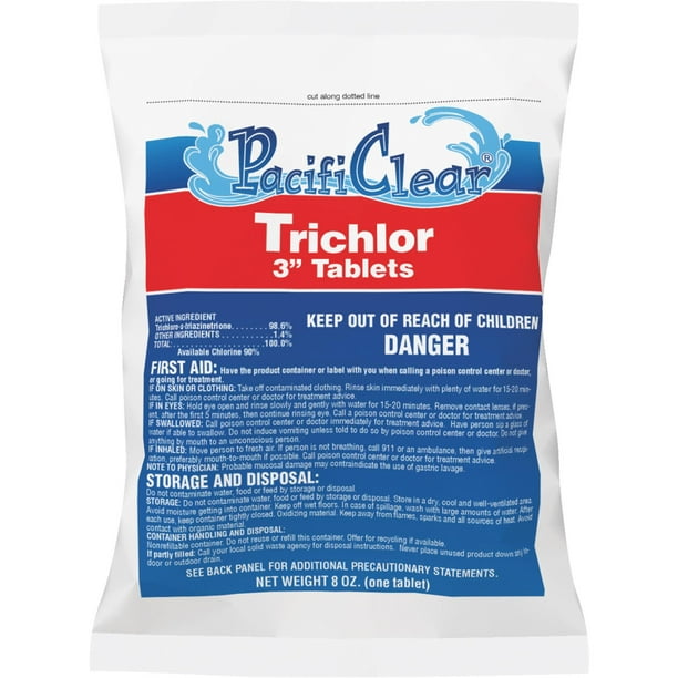 PacifiClear 3 In. Trichlor Chlorine Tablet