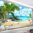 thumbnail image 1 of 3D Wallpaper Beach Landscape Insight Series SKU# WAL0323, 1 of 1