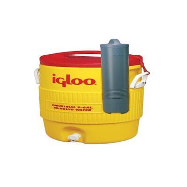 Igloo 11863 Water Cooler With Cup Dispenser, 5 Gallon, Yellow