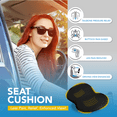 Wedge Car Seat Cushion Memory Foam Truck Seat Cushion for Car Seat