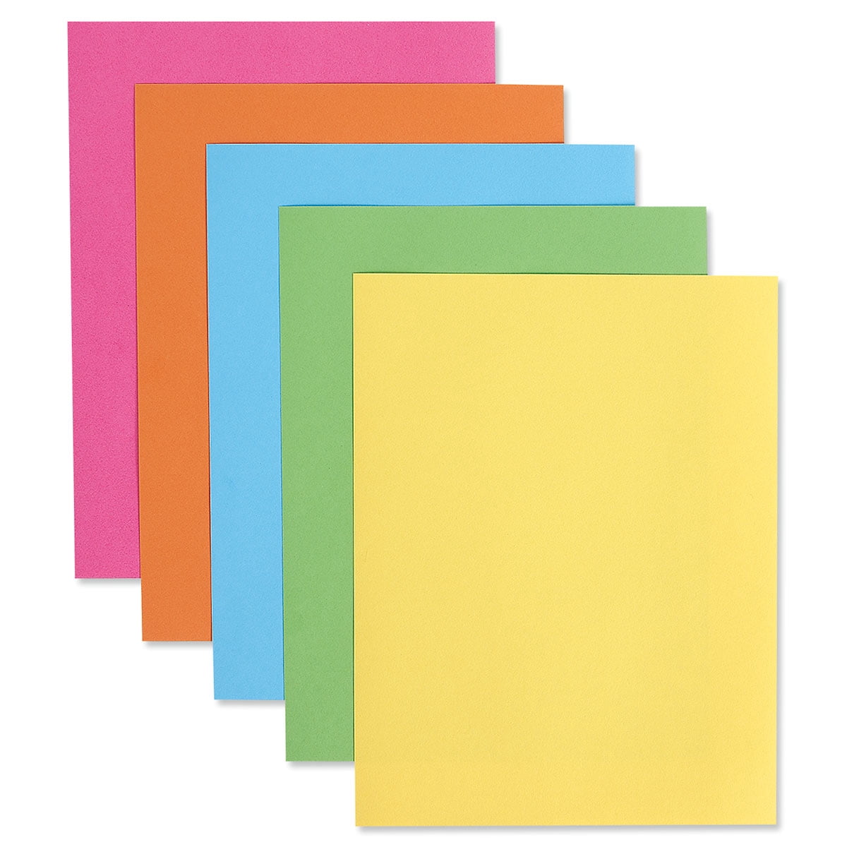 Current Bold Color Paper Pack of 150 (30 of Each Color), 8-1/2-x-11 Inches, 110 GSM 29 lb Colorful Multipurpose Computer Printer Paper