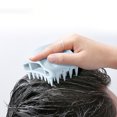 thumbnail image 4 of Hair Brush Scalp Massager with Silicone Multifunctional Shower Cleaner for Gentle Scalp Massage and Hair Care for All Skin Types Suitable for Men and Women, 4 of 4