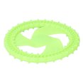 thumbnail image 1 of Dog Flying Disc Toy,Soft Teeth Cleaning Dog Flying Disc Toy, Interactive Silicone Chew Toy For Outdoor Training, 1 of 8