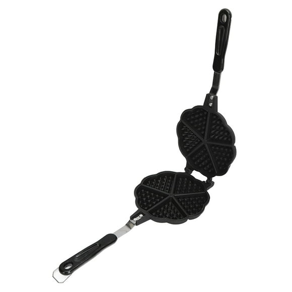 Gaufrier, Poêle à Gaufres Facile à Nettoyer Légère pour Camping
