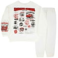 thumbnail image 2 of Disney Clothes Baby Boys Pant Set – Cars Long Sleeve Top & Pants (White) – 12M, 2 of 8