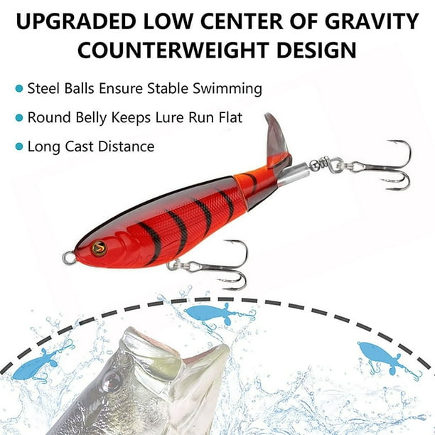 90mm/14.2g Premium Fishing Lures With Hooks Long Casting Floating Fishing  Bait For Bass Pike Perch 