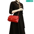 thumbnail image 2 of Pre-Owned Chanel Mademoiselle Chic Flap Medium Leather Shoulder Bag Red, 2 of 15