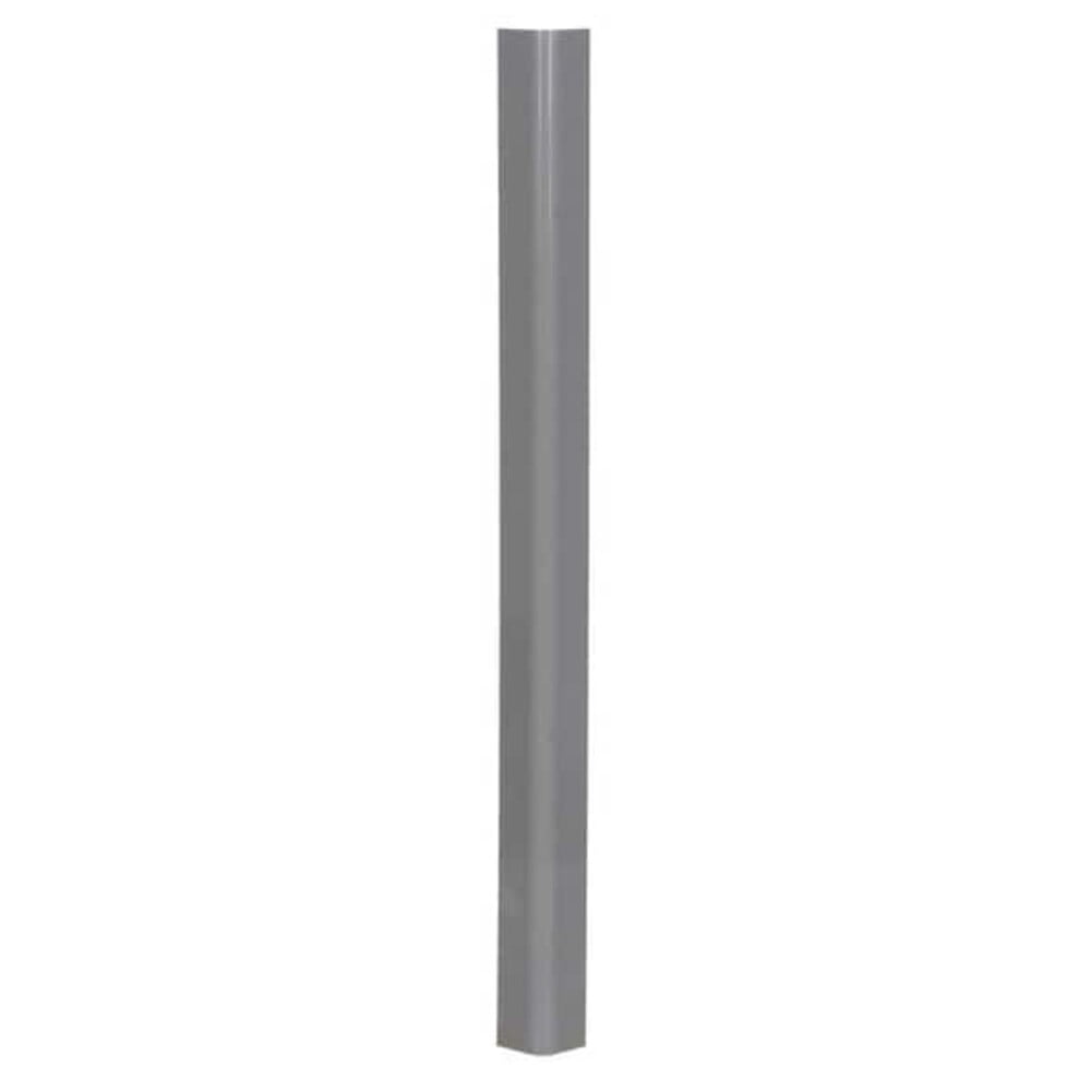 Corner Guard, Gray, 3"W X 48"H PVC-48R-GY