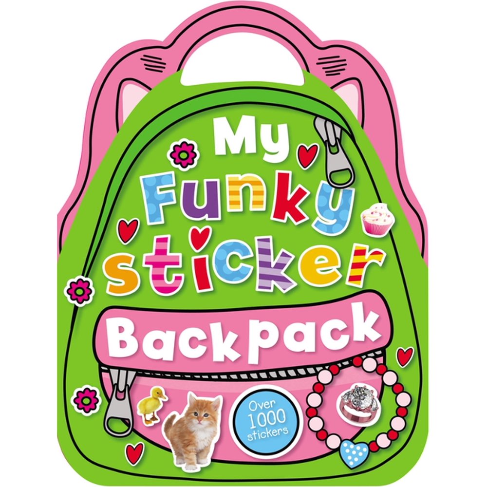 My Funky Sticker Backpack (Paperback)