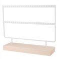 thumbnail image 1 of Earrings Stand, Easy To Install Jewelry Rack, Durable For Retail Store Jewelry Display Jewelry Display White, 1 of 8