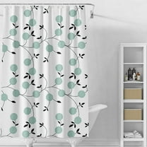 Up to 50% Off! Boovnll Shower Curtain, 72Wx72H Modern Heavy Duty Printing Waterproof Shower Curtain Liner for Bathroom, Bathtub, Shower Liner