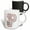 Multicolor, variant on 3drose, Cute Pink Unicorn Monogram Initial P, 11oz Two-tone Yellow Mug