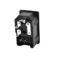thumbnail image 2 of IEC 320 C14 3Pin Rocker Switch Fuse Inlet Module Plug Male Power Supply Socket, 2 of 2