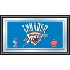 Oklahoma City Thunder NBA Framed Logo Mirror