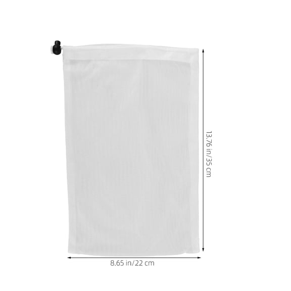 RENACLIPY 4-Pack Replacement Mesh Bags for Pool Vacuum Cleaner, Cloth Bags for Effective Pool Debris Removal and Cleaning