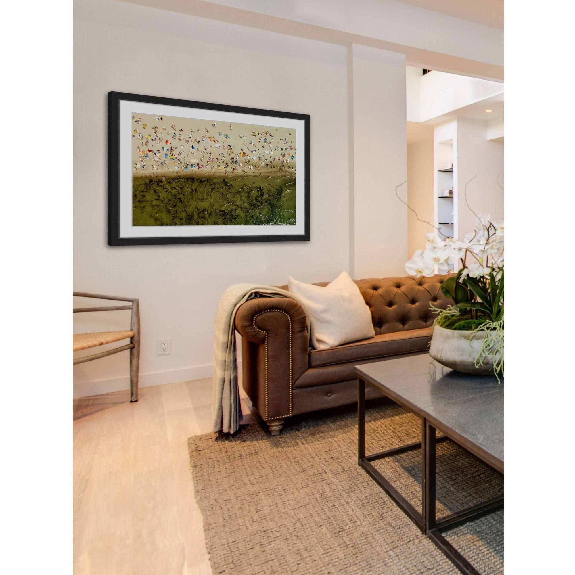 Marmont Hill "Seaweed" By Karolis Janulis Framed Painting Art Print, 18.0" x 1.5"